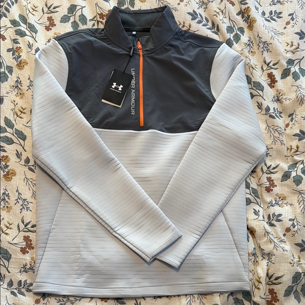 Under Armour Gray and Black Pullover